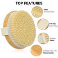 Metene Shower Body Brush, Exfoliating Bath Scrub Brush with Massage