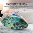 thumbnail image 4 of Yayeee Pillowcase King Size Set of 2 Satin Wrinkle Resistant Pillow Case, Colorful Plants, 4 of 7