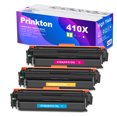 thumbnail image 1 of 410X Toner Cartridge (with Chip) Replacement for HP 410X 410A CF411X CF412X CF413X Compatible with HP Color Laserjet Pro MFP M477fnw M477fdw M477fdn M452nw M452dw(1 Cyan/1 Yellow/1 Magenta), 1 of 7