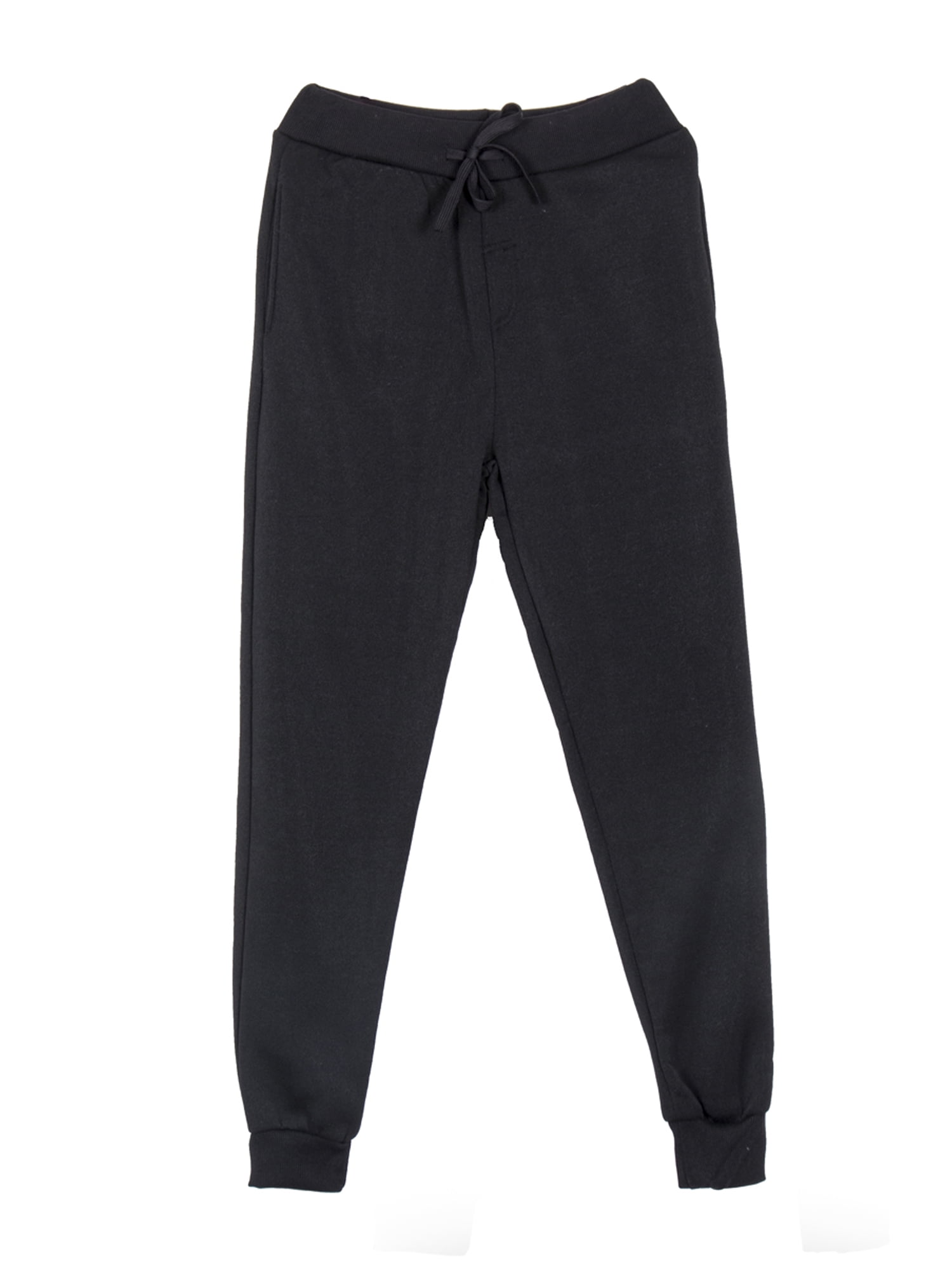 Woshilaocai Mens Grey/Black/Navy Fleece Joggers Pants Trousers Jogging Bottoms
