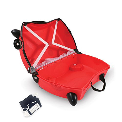 Trunki: Ride-On Suitcase NEW, Harley (Red) - Walmart.com
