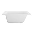 thumbnail image 6 of Kingston Brass VTPN483219T 48-Inch Acrylic Rectangular Drop-In Tub with Anti-Skid Surface in Glossy White, 6 of 7