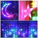 thumbnail image 4 of Cortina de Luz LED ANGGREK Con control Remoto 8 Modos color cálido, 4 of 8