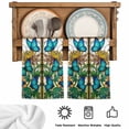 thumbnail image 5 of Butterflies Flowers Kitchen Towels Set of 3, Vintage Watercolor Animal Floral Plant Absorbent Dish Towels for Kitchen, Microfiber Hand Towel, Quick Drying Tea Towel for Cleaning Decorative Dishcloths, 5 of 7