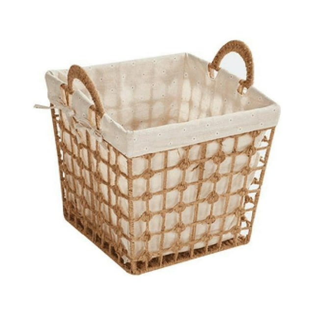 Halloween Decorations Handmade Rattan Woven Basket Storage Basket Toy Snack Storage Storage Basket Fabric Dirty Clothes Basket