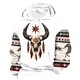 thumbnail image 1 of Sudadera con capucha para hombre, estilo empalme, estampado de movimiento, manga larga, blusa de poliéster para hombre, 1 of 2