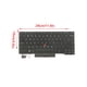 thumbnail image 5 of Matsuzay Teclado para portátiles, teclado inglés para tableta, teclados ergonómicos retroiluminados, accesorio de escritura para ordenador, repuesto Cuadernos de escritura y cuadernos de bocetos, 5 of 6