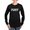 Black, variant on CafePress - PUNT, Vintage Women's Long Sleeve Dark T Shirt - Women's Long Sleeve Graphic Tee Casual Fit