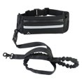 thumbnail image 1 of Hands-Free Dog Leash With Pouch Reflective Dogs Traction Rope Waist Bags, 1 of 8