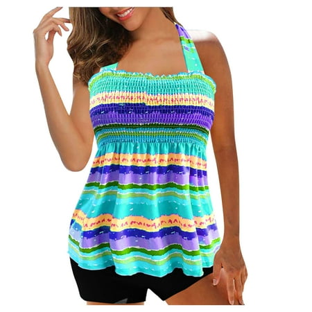 

Large Split Bikini Beach Digital Women s Suspender Swimsuit Print Set Swimwears Tankinis Set Long Skirt Set Womens Bathing Suit Swimming Bra for Women Cute Rompers for Women Sporty Swim Suit Tops