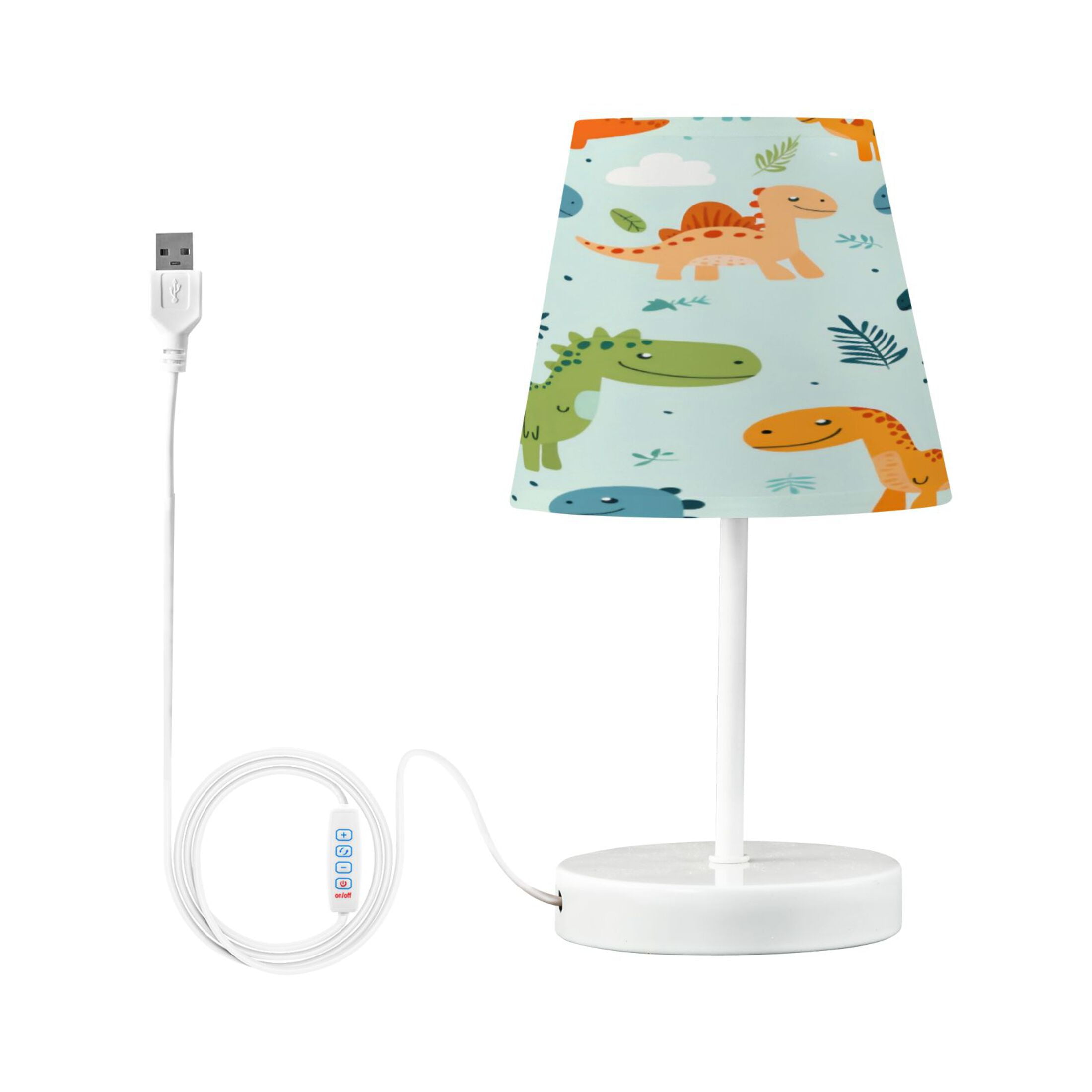 Table Lamp Small 5.9x10.8 Inches Table Lamps Night Light Tools & Home Improvement Bedroom Lamp Guest Room Lamp Study Lamp Office Lamp Polychromatic Dinosaur