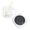 thumbnail image 1 of Taza Calentador Calentador de Té Posavasos Taza Calentador Almohadilla Calentador USB Posavasos para blanco, 1 of 9