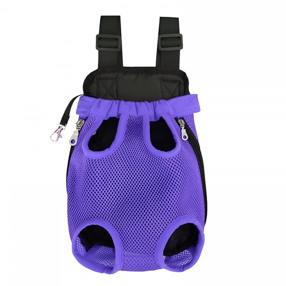 GASTROPOD Dog Backpack Carrier,Adjustable Pet Cat Dog Front Carriers,Dog Travel Bag,Dog Chest Carrier,Dog Kangaroo Pouch,Legs Out Pet Backpack Carrier Walking,Travel,Hiking,Camping