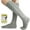 Grey, variant on Ailaka Medical 15-20 mmHg Zipper Compression Socks Women Men,Beige,1Pair