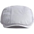 thumbnail image 3 of Summer Mesh Hat Men Women Berets,Beret Cap Men Summer Breathable,Flat Cap Men Vintage Flat Caps, 3 of 5