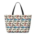 thumbnail image 2 of Easygdp Train Bolsa de Viaje de Playa de Gran Capacidad, Bolsa Tote Perfecta para la Playa, Escapadas de Fin de Semana y Viajes, 2 of 7