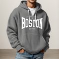 thumbnail image 2 of WILLBEST Sudaderas Navideñas Sudadera con Capucha, Suave, Cómoda, para Uso Informal Al Aire Libre, Ligera, Deportiva, con Cremallera Grande, 2 of 4