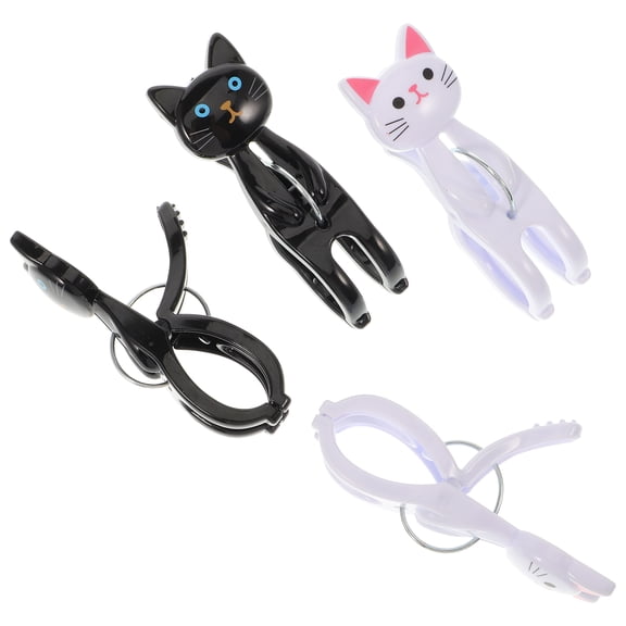 UPOUART Beach Chair Towel Clips Assorted Color Non-Slip Material Windproof Design 4Pcs