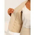 thumbnail image 5 of Junior's  2 Piece Suit Set Short Sleeve Blazer Jacket Pencil Skirt, 5 of 5