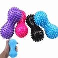 thumbnail image 3 of Boule de Massage en Forme D\'arachide 1 Pce PVC Coloré pour Soulagement Musculaire Relaxation des Pieds Acupression, 3 of 9
