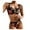 Black, variant on Swimsuits for Women,Women Solid Bikini Set Push-Up Padded Swimwear Bathing Swimsuit Beachwear Black L(L)