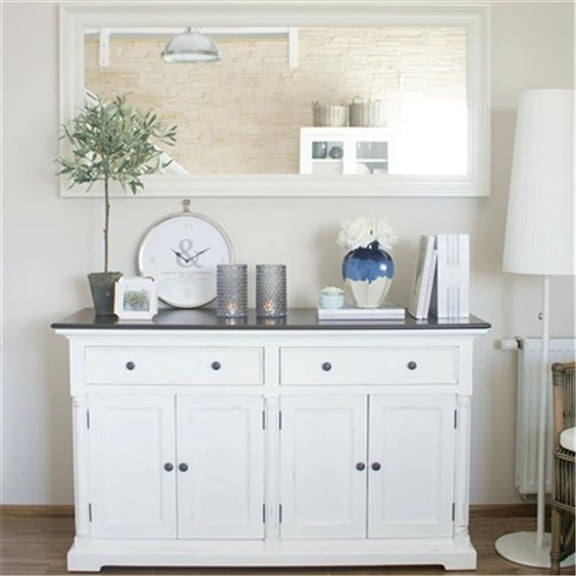 Infinita 814495017302 Provence Accent Buffet with 2 Drawers & 2 Double Doors