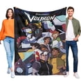 thumbnail image 1 of Voltron Defensor Legendario anti-pilling, suave, ligera, esponjosa y acogedora de lujo para hogar y cocina – Perfecta para niños y adultos,120X150cm, 1 of 6