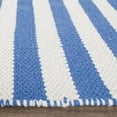thumbnail image 5 of SAFAVIEH Montauk Raeyln Geometric Cotton Area Rug, Ivory/Blue, 3' x 5', 5 of 6