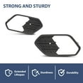 thumbnail image 6 of Pair Fog Light Cover Bezel Grille Bumper Insert Fit For 2017-2019 Ford Escape/Kuga, 6 of 10
