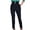 Black, variant on Lilgiuy Women Casual Solid Pants Comfortable Elastic Pocket Casual Suit Pants Blue 8 2022 Fall Winter