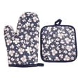 thumbnail image 2 of HONGLIN Oven Mitts, Heat Resistant Cooking Gloves For Kitchen And BBQ, Non Slip Oven Gloves For Grilling Baking And Camping Essentials, 2 of 7
