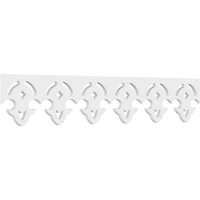 Ekena Millwork RUNP08X0625X48MAD 8 x 48 Po Pas 0,62 Po Madison Architecture Grade PVC Course Garniture