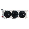 thumbnail image 2 of ALLOYWORKS 4 Row Full Aluminum Radiator+3X9"Fan Shroud Kit For 1991-2001 Jeep Cherokee XJ/Comanche, 2 of 4