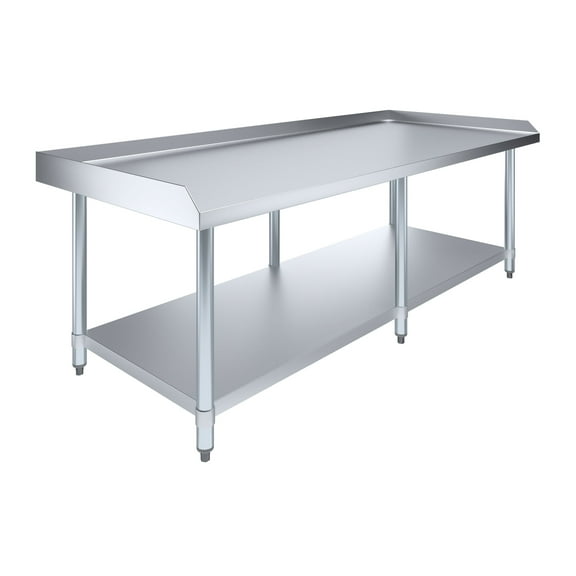 AmGood 30" x 72" Stainless Steel Equipment Stand | Height: 24" | Commercial Heavy Duty Grill Table