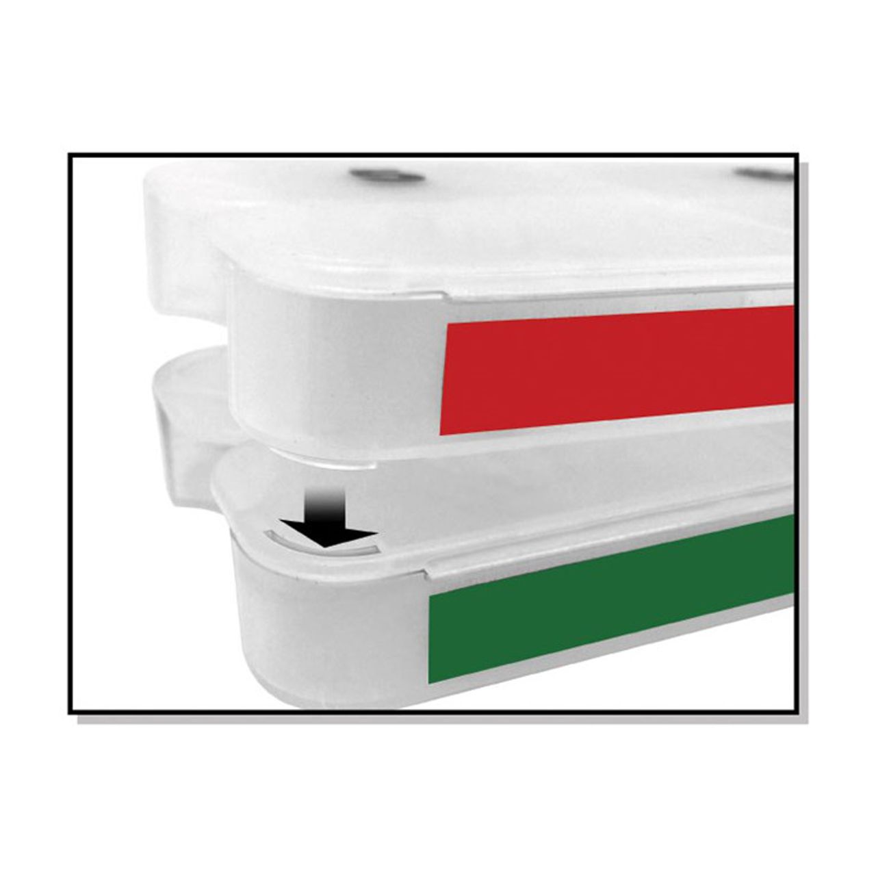Medcenter Weekly Multidose Pill Organizer - Attaches to Your Cellphone Case, Pill Box for Smartphone