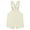 Off-White - shortbread, variant on Elevenparis Womens Solid Shortalls, Off-White, X-Large