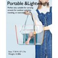 thumbnail image 4 of Ventilador de mano pequeño con tanque de agua de 20 ml, recargable por USB/batería, para camping, viajes, exteriores, rosa, 4 of 5