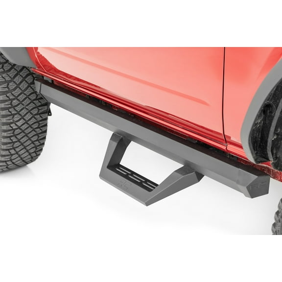 Rough Country SRX2 Aluminum Steps for 2021-2025 Ford Bronco | 2-Door - 51081