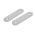 thumbnail image 2 of Unique Bargains Plaques de Réparation Plates en Acier Inoxydable 60mmx16mmx2mm 30 Pcs, 2 of 3