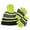Green, variant on GYRATEDREAM 2 Pieces Kids Beanie Hat Gloves Set Knit Winter Warm Set for Toddler Boys Girls 4-10 Years