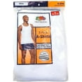 thumbnail image 2 of Fruit of the Loom Men's 100% Cotton A-Shirts, White, XL 3 Pack, 2 of 2