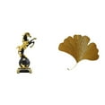 thumbnail image 1 of Escultura De Pared Abstracta Moderna De Hierro Forjado Con Hojas De Ginkgo, Escultura De Animal Para Sala De Estar, Dormitorio, Oficina, Hotel, Comedor, Casa De Campo., 1 of 8
