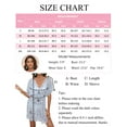 thumbnail image 7 of jinghuiyue Women Mesh Swimsuit Cover Up Sheer See Through Sexy V Neck Short Sleeve Swim Beach Coverup Dress M, 7 of 7