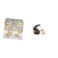 thumbnail image 1 of Adorno De Mesa Con Bola De Acrílico Transparente Y Estatua De Cerámica De Conejito De Porcelana. Ideal Para Decorar El Hogar, Balcón, Oficina, Estantería, Vitrina, Armario O Jardín., 1 of 8
