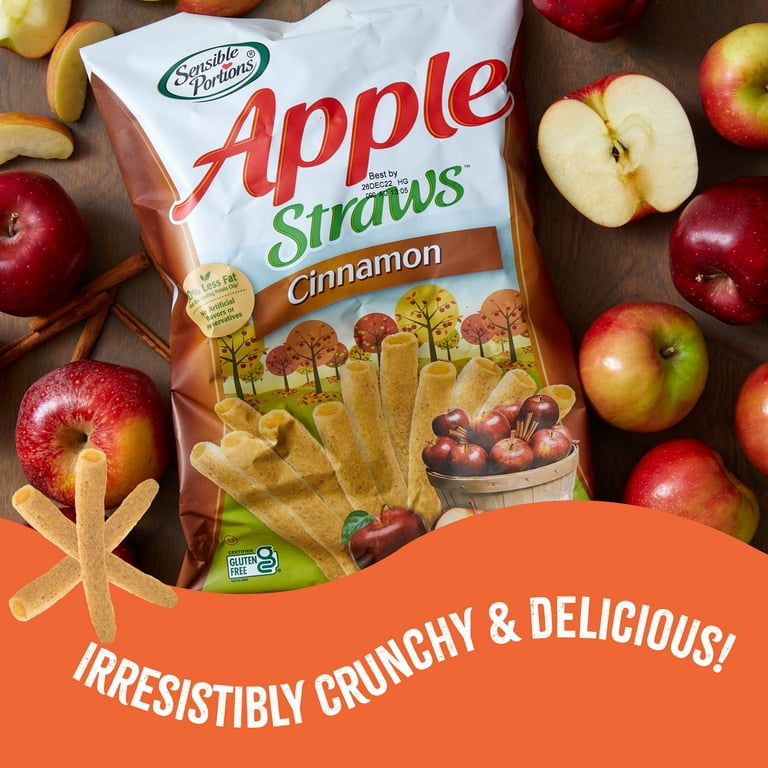 apple2586SEEGAIA パット　クリーム8点 Sensible Portions Healthy Snack Pack, Gluten-Free Cinnamon Apple