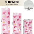 thumbnail image 4 of Pink Christmas Tree Kitchen Rugs Sets Of 3,Kitchen Runner Rugs Non Skid Washable,Decorative Kitchen Floor Mats for Kitchen,Sink,Laundry,17"x30"+ 17"x47" + 17"x59", 4 of 6