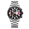 thumbnail image 1 of Curren Reloj KREd41901 Hombre Plateado, 1 of 3