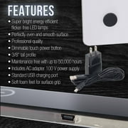 Lightmaster 9 x 12 (A4) Light Box 5V Ultra-Thin Profile w/ USB Power Adapter