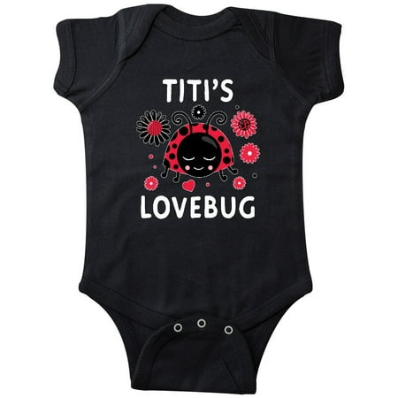 

Inktastic Valentine s Day Titi s Lovebug Gift Baby Boy or Baby Girl Bodysuit