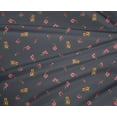 thumbnail image 4 of oneOone Polyester Lycra Fabric Leaves & Flower Floral Decor Fabric Printed BTY 56 Inch Wide, 4 of 4